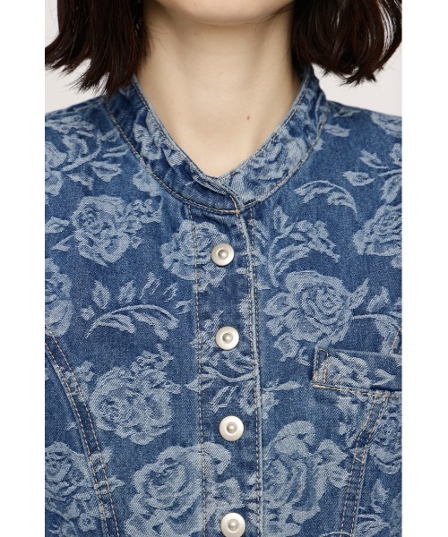 2026SS新作】NAPOLEON ROSE DENIM JK ナポレオンローズデニム