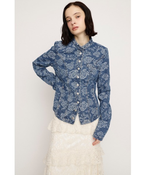 2026SS新作】NAPOLEON ROSE DENIM JK ナポレオンローズデニム