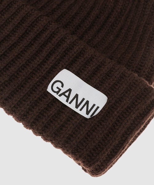 GANNI(ガニー)の「Structured Rib Beanie(ニットキャップ/ビーニー・レディース・その他・ONE SIZE)」の3枚目の写真
