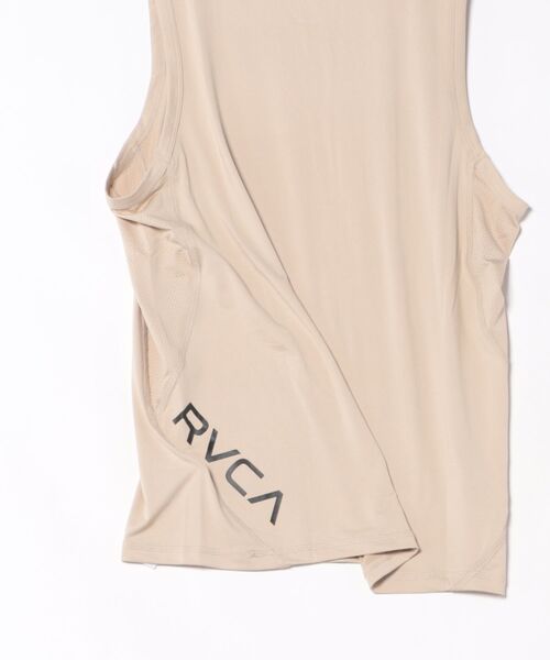 RVCA（ルーカ）の「RVCA SPORT メンズ SPORT VENT SL タンクトップ 【2026年春夏モデル】（タンクトップ・メンズ・ライトカーキ・MEDIUM/LARGE/X-LARGE/SMALL）」の3枚目の写真