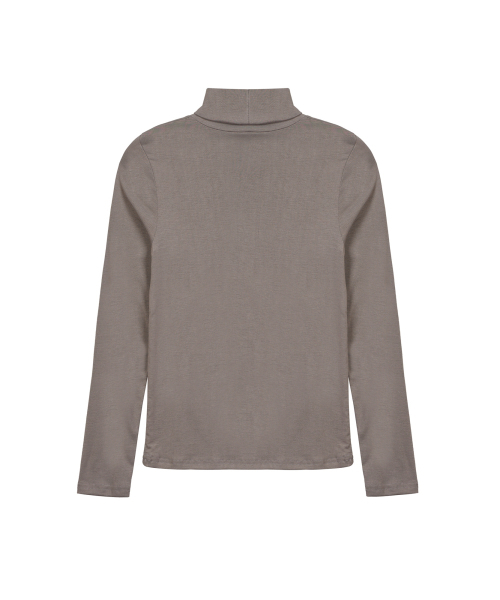 NICK&NICOLE（ニックアンドニコール）の「[ESSENTIAL] SLIM TURTLENECK TOP_COCOA（Tシャツ/カットソー・レディース・その他・MEDIUM/LARGE）」の5枚目の写真