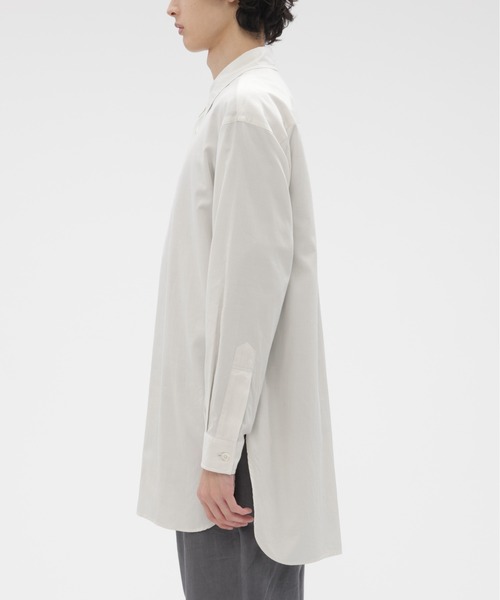 MARGARET HOWELL(マーガレットハウエル)の「FINE COTTON PIQUE SHIRTING Ⅰ(シャツ/ブラウス・メンズ・オフホワイト・SMALL/MEDIUM/LARGE)」の5枚目の写真