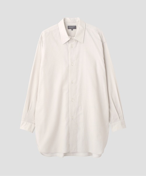 MARGARET HOWELL(マーガレットハウエル)の「FINE COTTON PIQUE SHIRTING Ⅰ(シャツ/ブラウス・メンズ・オフホワイト・SMALL/MEDIUM/LARGE)」の6枚目の写真