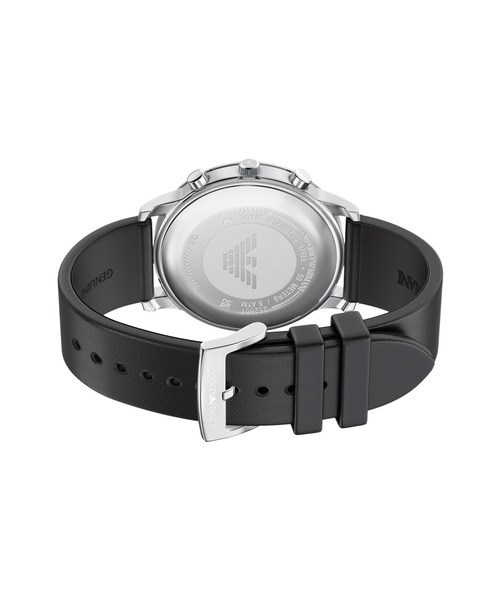 EMPORIO ARMANI(エンポリオアルマーニ)の「エンポリオ・アルマーニ 腕時計 メンズ アナログ レザー AR11774(アナログ腕時計・メンズ・ブラック・FREE)」の3枚目の写真