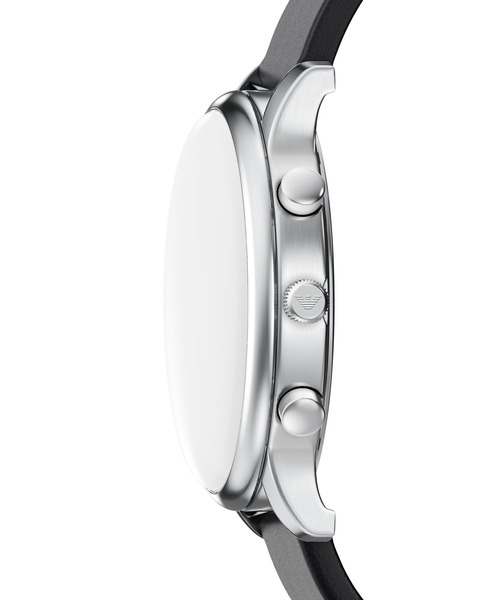 EMPORIO ARMANI(エンポリオアルマーニ)の「エンポリオ・アルマーニ 腕時計 メンズ アナログ レザー AR11774(アナログ腕時計・メンズ・ブラック・FREE)」の4枚目の写真