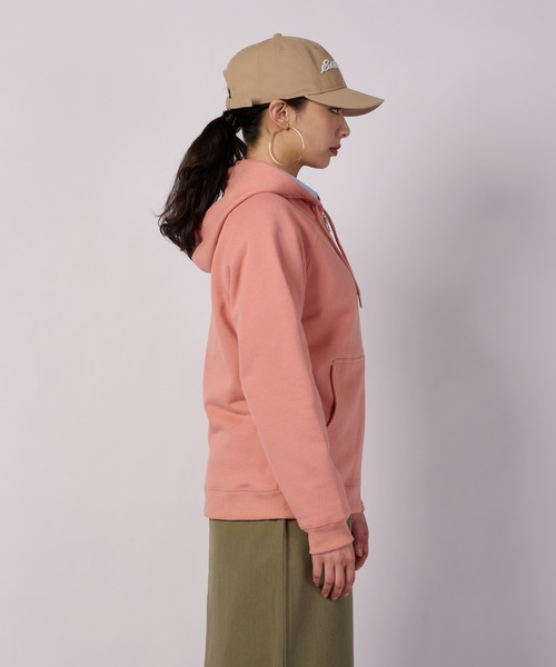 Eddie Bauer(エディーバウアー)の「フルジップ スウェット フーディ(パーカー・レディース・ライトブルー/杢グレー/ピンク・M/XL/L/S)」の7枚目の写真