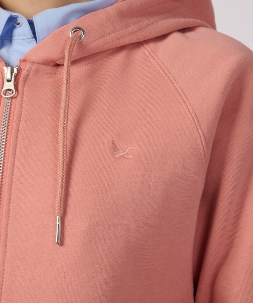 Eddie Bauer(エディーバウアー)の「フルジップ スウェット フーディ(パーカー・レディース・ライトブルー/杢グレー/ピンク・M/XL/L/S)」の14枚目の写真