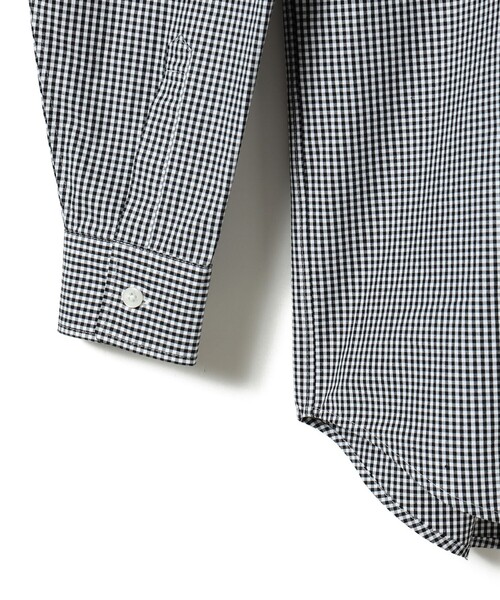 FRED PERRY（フレッドペリー）の「【別注】FRED PERRY / リブカラー シャツ（シャツ/ブラウス・メンズ・ブラック×ホワイト/ブラック×ゴールド・S/M/L/XL）」の7枚目の写真