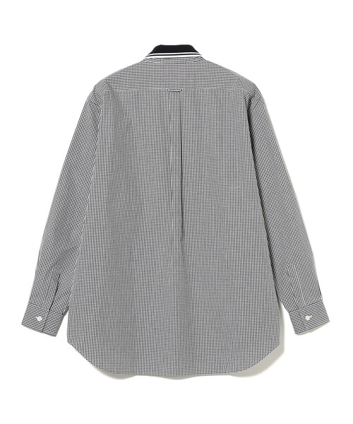 FRED PERRY（フレッドペリー）の「【別注】FRED PERRY / リブカラー シャツ（シャツ/ブラウス・メンズ・ブラック×ホワイト/ブラック×ゴールド・S/M/L/XL）」の19枚目の写真