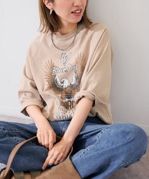 FRAMeWORK | GOOD ROCK SPEED 別注 モーターサイクルTシャツ(Tシャツ/カットソー)