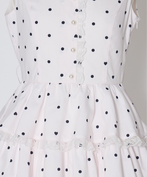 Sweet secret heart dot onepiece（ワンピース）｜mellfy memory