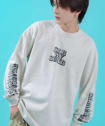 【SIDEWAY STANCE】アームプリント 長袖 Tシャツ