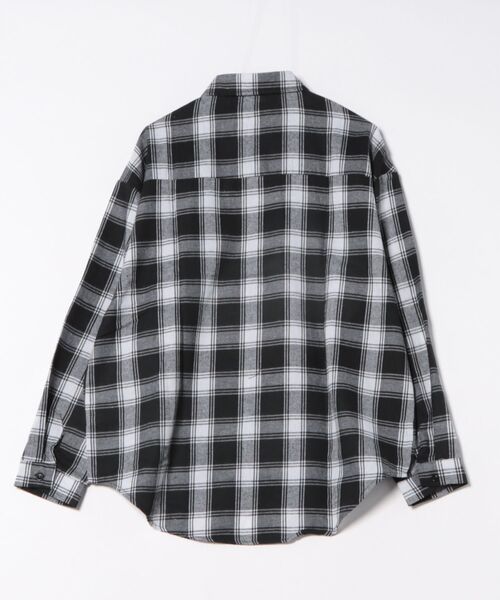 WARAIJOGO(ワライジョウゴ)の「【WARAIJOGO】ルーズシルエットネルチェック長袖シャツ/ネルシャツ(NEZ)(シャツ/ブラウス・メンズ・イエロー/ブラック・FREE)」の15枚目の写真