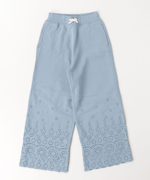 POLO RALPH LAUREN CHILDRENSWEAR（ポロ ラルフ ローレン チルドレンズウェア）の「アイレット フレンチ テリー ワイドレッグ スウェットパンツ（スウェットパンツ・キッズ・ブルー・XL/S/M/L）」の2枚目の写真
