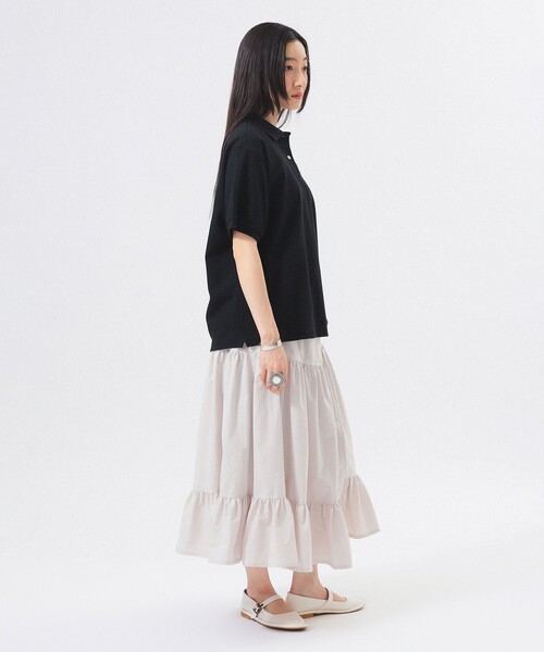 LACOSTE(ラコステ)の「【7/24値下げ】【別注】LACOSTE / ポロシャツ(ポロシャツ・レディース・ブルー系その他/ブラック/ピンク・38/36/34)」の8枚目の写真