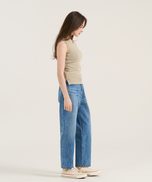 LEVHEARTED(レブハティッド)の「プリモスリーブレス - ベージュ(Tシャツ/カットソー・レディース・Beige・FREE)」の2枚目の写真