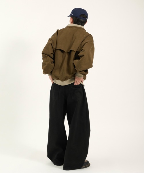 Perushu(ペルーシュ)の「Vintagelike Double Pocket Jacket/ヴィンテージライクダブルジップジャケット(ブルゾン・メンズ・ブラウン/ブラック/ブルーグレー・LARGE/MEDIUM/SMALL)」の19枚目の写真