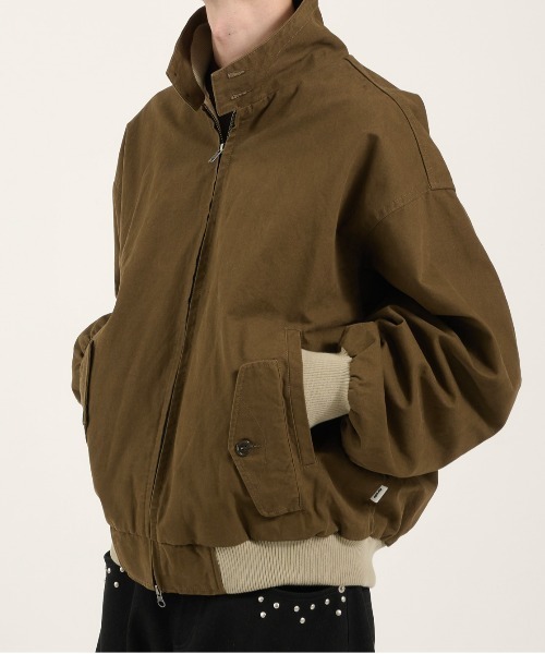 Perushu(ペルーシュ)の「Vintagelike Double Pocket Jacket/ヴィンテージライクダブルジップジャケット(ブルゾン・メンズ・ブラウン/ブラック/ブルーグレー・LARGE/MEDIUM/SMALL)」の18枚目の写真