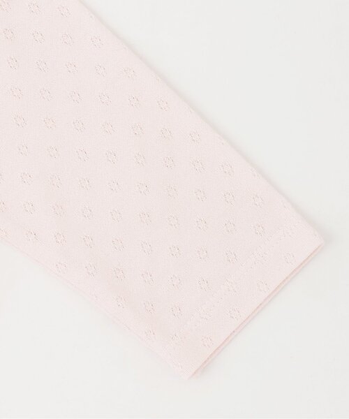 sense of wonder（センスオブワンダー）の「サークル天竺ボレロ（カーディガン/ボレロ・キッズ・オフホワイト/ピンク・110cm/100cm/90cm/80ｃｍ/130cm/120cm）」の5枚目の写真