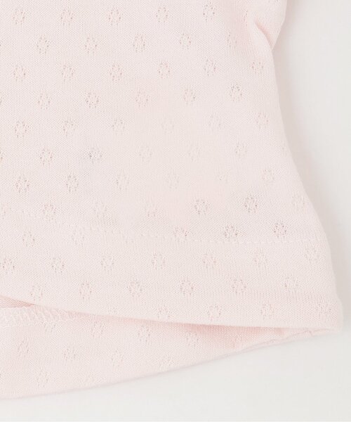 sense of wonder（センスオブワンダー）の「サークル天竺ボレロ（カーディガン/ボレロ・キッズ・オフホワイト/ピンク・110cm/100cm/90cm/80ｃｍ/130cm/120cm）」の6枚目の写真