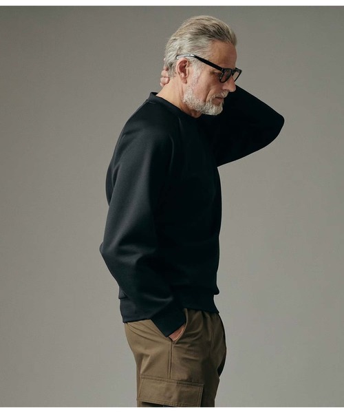 junhashimoto（ジュンハシモト）の「TUCK SWEAT（Tシャツ/カットソー・メンズ・ブラック/グレイッシュブルー・5/4/2）」の20枚目の写真