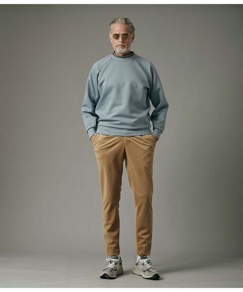 junhashimoto（ジュンハシモト）の「TUCK SWEAT（Tシャツ/カットソー・メンズ・ブラック/グレイッシュブルー・5/4/2）」の5枚目の写真