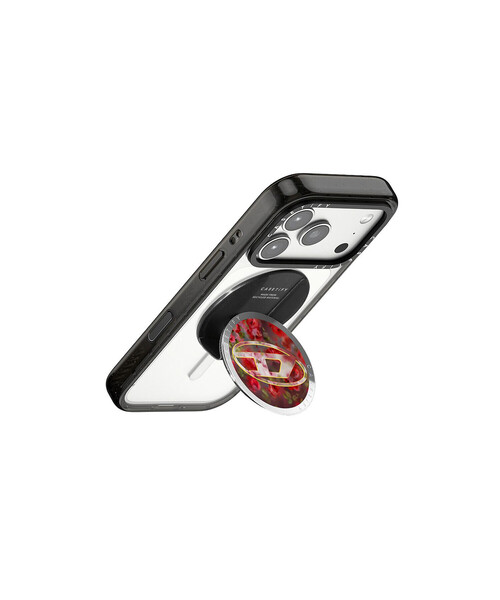 新作DIESEL + CASETiFY マットブラック厚型メタルスマホストラップ 60375 CASETIFY CHARMS CHAIN UNIVERSAL｜ブラック｜ウィメンズ｜DIESEL