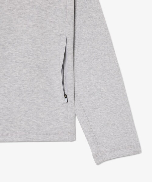 LACOSTE(ラコステ)の「ダブルフェイススウェットジップフーディー(パーカー・メンズ・ブラック/グレー・5/3/4)」の8枚目の写真