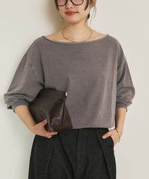 Plage（プラージュ）の「Garment dye mini 裏毛（スウェット）」