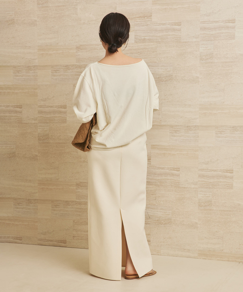 今期 Plage  minimalスウェット ホワイト plage（プラージュ）の「minimal スウェット◇（スウェット）」 - WEAR