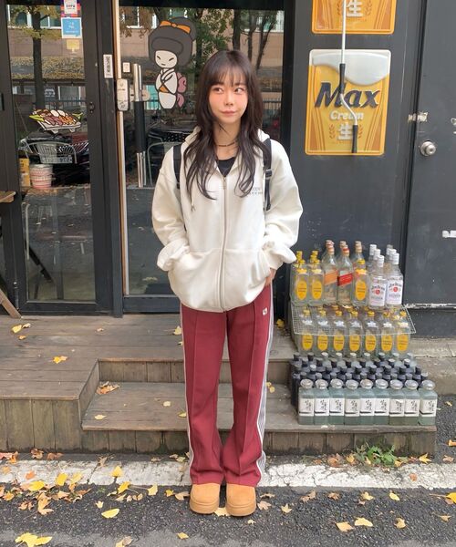 URBANAGE(アーバンエイジ)の「アセンティックライントラックパンツ_ブルー(スウェットパンツ・レディース・その他・MEDIUM/LARGE/X-LARGE/WS)」の6枚目の写真
