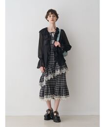 jouetie | レースドッキングフリルキャミワンピース(ワンピース)