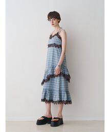 jouetie | レースドッキングフリルキャミワンピース(ワンピース)