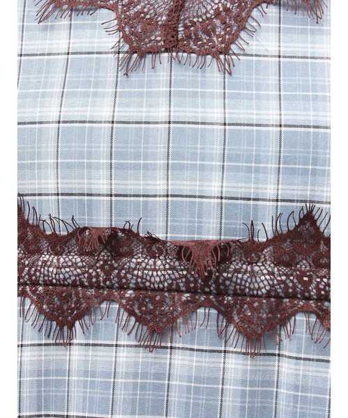 jouetie（ジュエティ）の「レースドッキングフリルキャミワンピース（ワンピース・レディース・グレー/ブルー/ブラック・MEDIUM）」の9枚目の写真