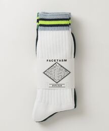 FACETASM（ファセッタズム）の「FACETASM/ファセッタズム/2P RIB SOCKS /2P リブソックス（ソックス/靴下）」