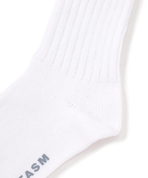 FACETASM(ファセッタズム)の「FACETASM/ファセッタズム/2P RIB SOCKS /2P リブソックス(ソックス/靴下・メンズ・ネイビー/ホワイト・F)」の9枚目の写真