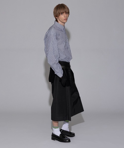 FACETASM（ファセッタズム）の「FACETASM/ファセッタズム/2P RIB SOCKS /2P リブソックス（ソックス/靴下・メンズ・ネイビー/ホワイト・F）」の14枚目の写真