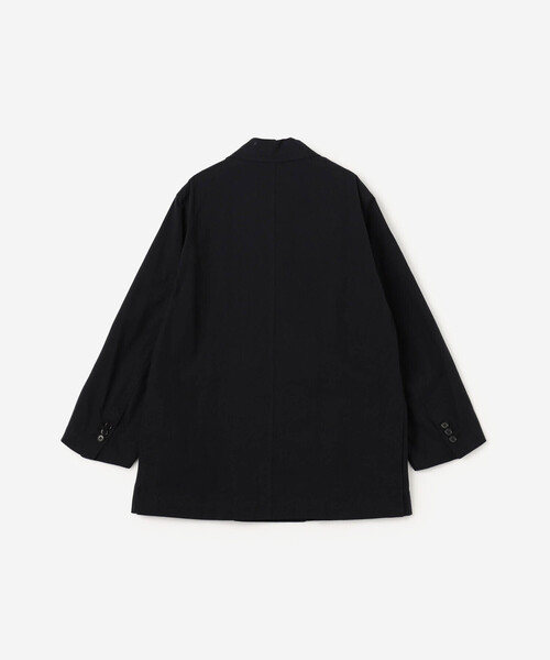 Bshop(ビショップ)の「CHEMISE D'ADAM | 〈別注〉ダブルブレスト シャツジャケット WOMEN(テーラードジャケット・レディース・ブラック・36/38)」の4枚目の写真