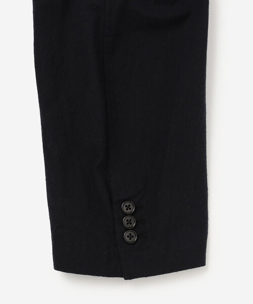 Bshop(ビショップ)の「CHEMISE D'ADAM | 〈別注〉ダブルブレスト シャツジャケット WOMEN(テーラードジャケット・レディース・ブラック・36/38)」の6枚目の写真