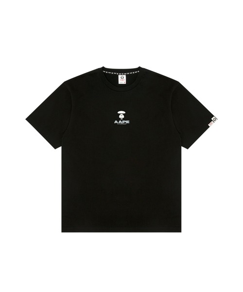 AAPE BY A BATHING APE（エーエイプバイアベイシングエイプ）の「AAPE BASIC TEE（Tシャツ/カットソー・メンズ・ブラック/ホワイト・LARGE/X-LARGE/MEDIUM/XX-LARGE/XXX-LARGE/SMALL）」の4枚目の写真