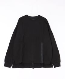 MMMM（エムエムエムエム）の「/MMMM/フレンチテリーZIPスリットクルーネックトレーナー（スウェット）」