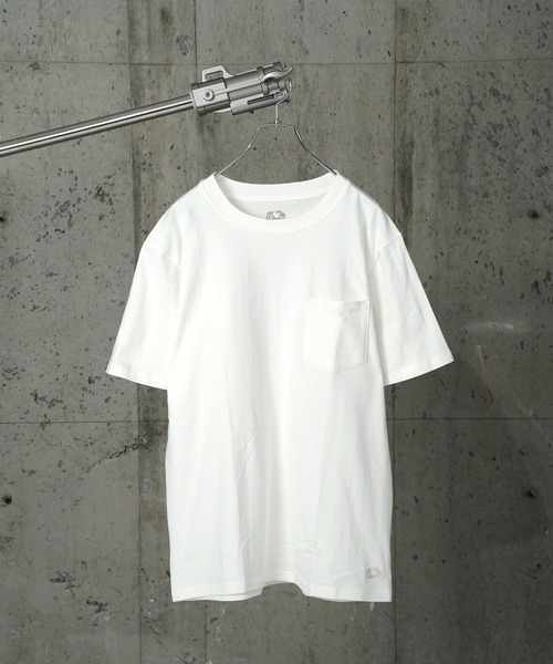 FRUIT OF THE LOOM（フルーツオブザルーム）の「"05"≪FRUIT OF THE LOOM≫パックT 7.0oz ヘビーウェイト Tシャツ(胸ポケットあり)（Tシャツ/カットソー・メンズ・ブラック/オフホワイト・LARGE/MEDIUM/X-LARGE）」の12枚目の写真
