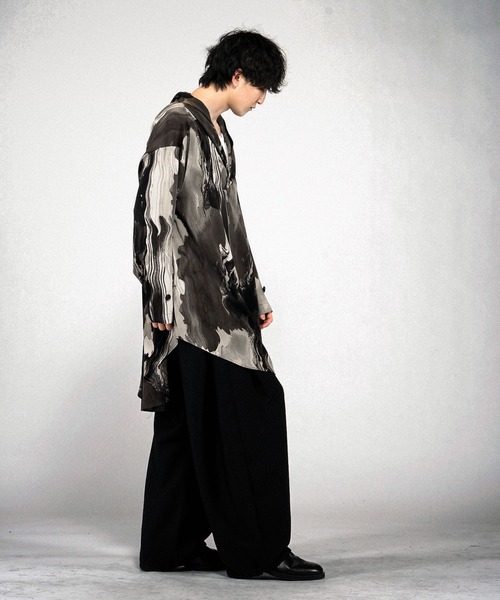 NO ID.(ノーアイディ)の「【NO ID.】Riders ZIP Hooded Coat / ライダース ジップ フードコート(モッズコート・メンズ・その他5/ブラック/その他22・ONE SIZE)」の9枚目の写真