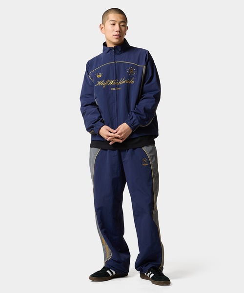 HUF(ハフ)の「ANTHEM TRACK JACKET(ブルゾン・メンズ・ブラック/ネイビー・XL/M/L/S)」の10枚目の写真