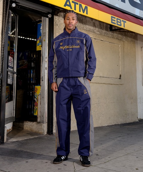 HUF(ハフ)の「ANTHEM TRACK JACKET(ブルゾン・メンズ・ブラック/ネイビー・XL/M/L/S)」の21枚目の写真