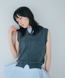 【soduk】26SS新作 notch notch vest / ノッチノッチベスト