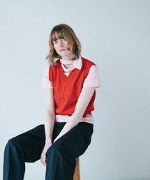 【soduk】26SS新作 notch notch vest / ノッチノッチベスト