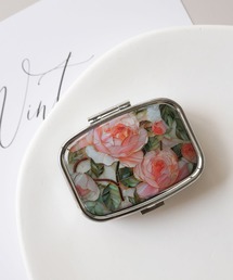 ammy. | 【 ammy. / エイミードット 】 フラワー コンパクト ジュエリーケース / ピルケース / マルチケース(ポーチ)