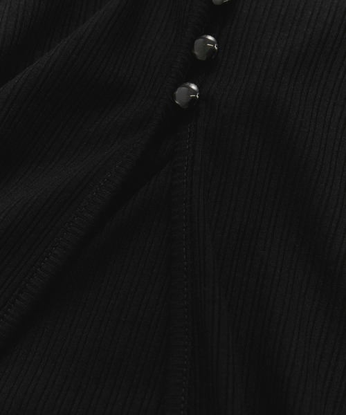 le cercle ADAM ET ROPE'(ルセルクルアダムエロペ)の「レイヤード風トップス(Tシャツ/カットソー・レディース・ブラック/サックスブルー/ブラウン系その他3・FREE)」の22枚目の写真