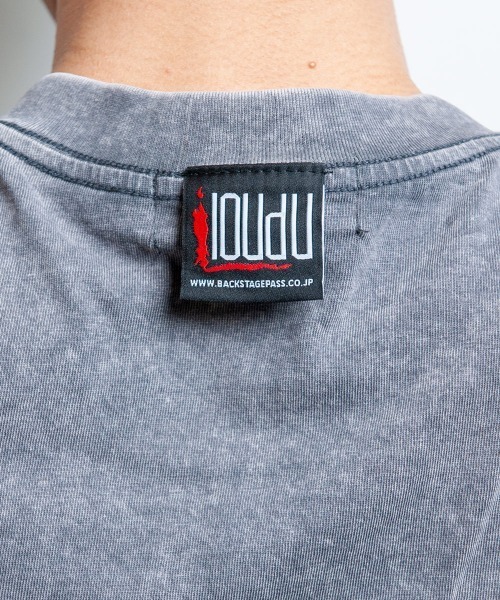 BACKSTAGE PASS(バックステージパス)の「【黒野京×BACKSTAGE PASS コラボ】SHOUT ピグメント加工 オーバーサイズ ロンT(Tシャツ/カットソー・メンズ・ライトグレー/ブラック/ダークグレー・FREE)」の18枚目の写真